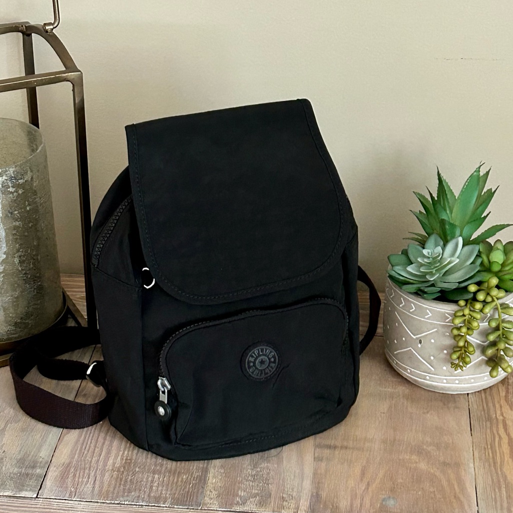 Kipling Small/Mini Black Backpack